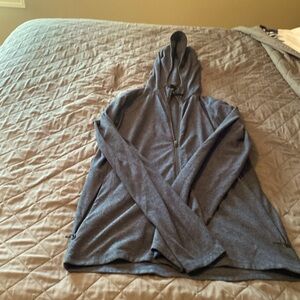 Mens lululemon blue full zip sweatshirt size medium